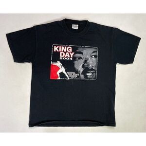 VINTAGE Martin Luther King MLK Day 2004 Civil Rights Museum T-shirt Men Large